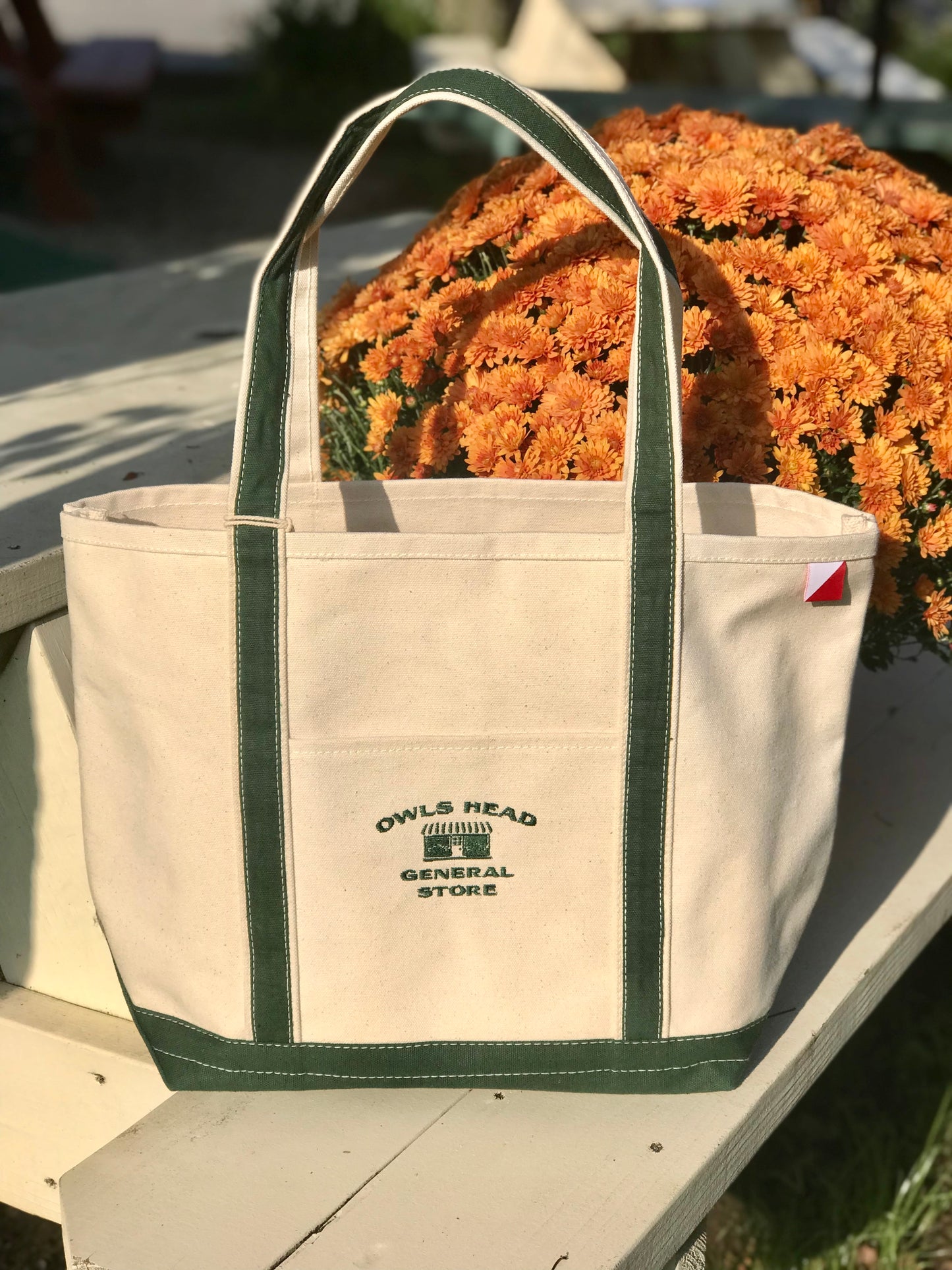 Owls Head General Store Canvas Tote Bag