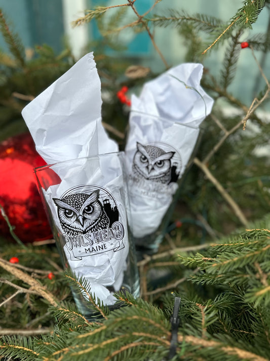 Pint Glass - Owls Head, ME - 2024 ed. [Set of 2]