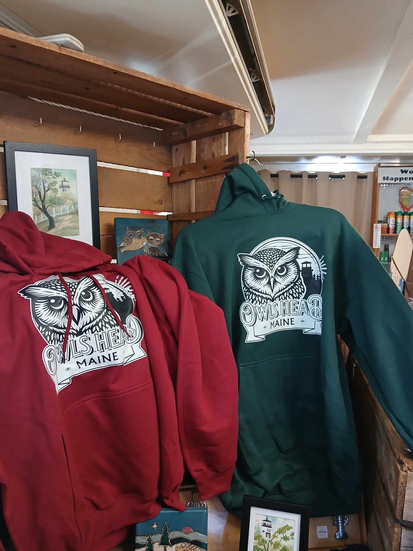 Owls Head Pullover Hoodie