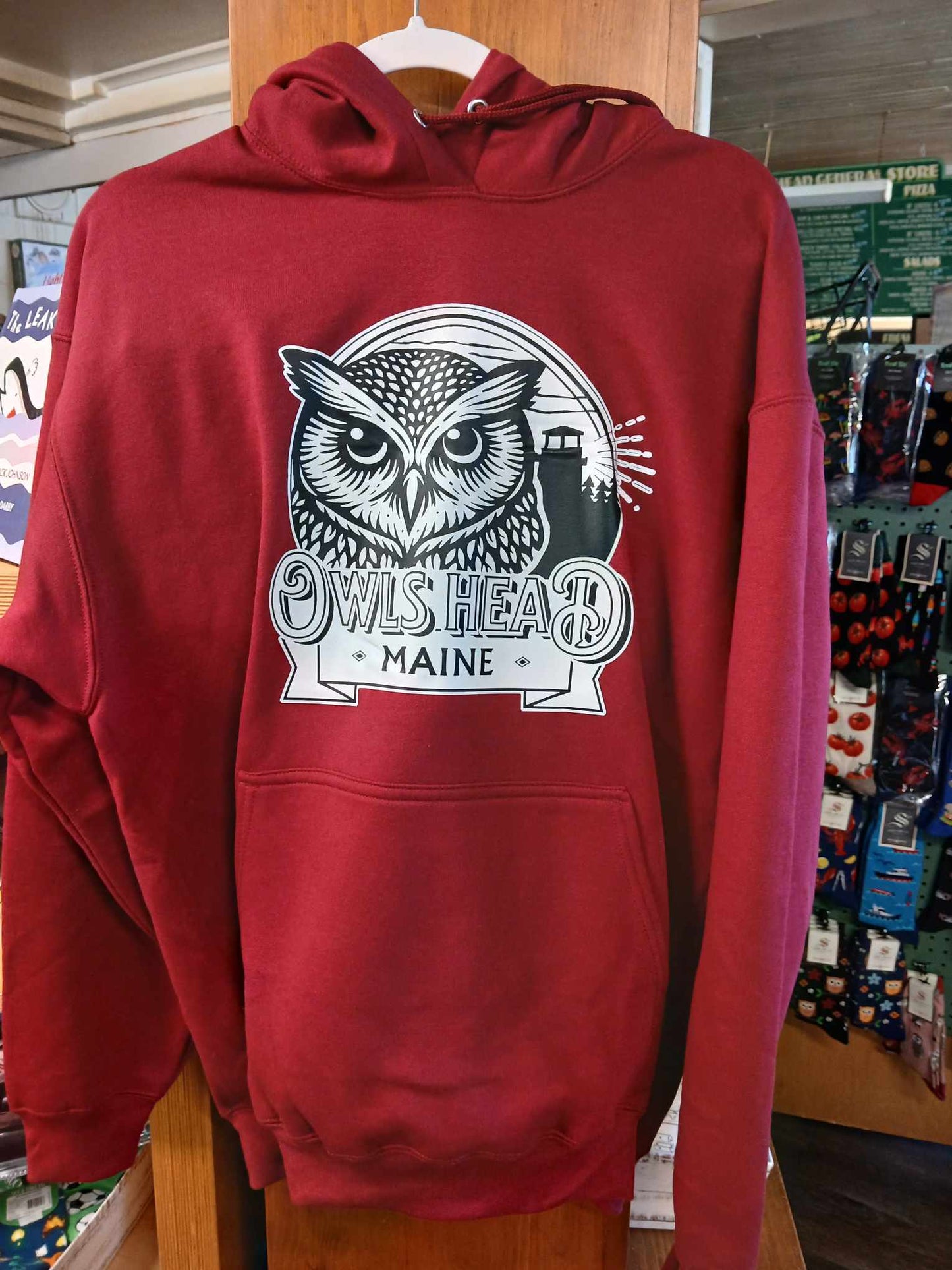 Owls Head Pullover Hoodie
