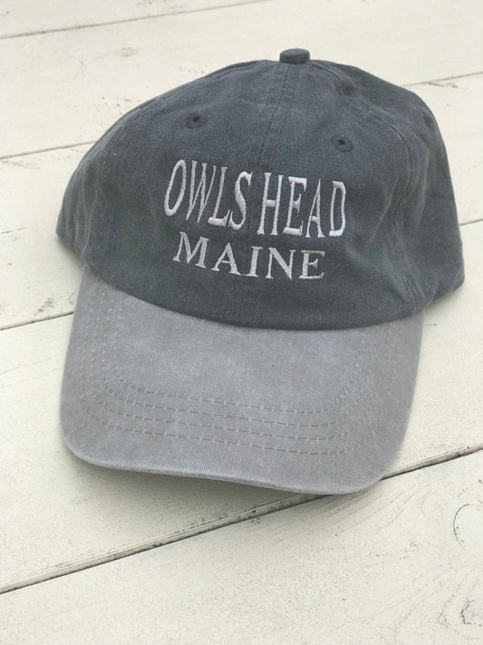 Owls Head Gray Hat